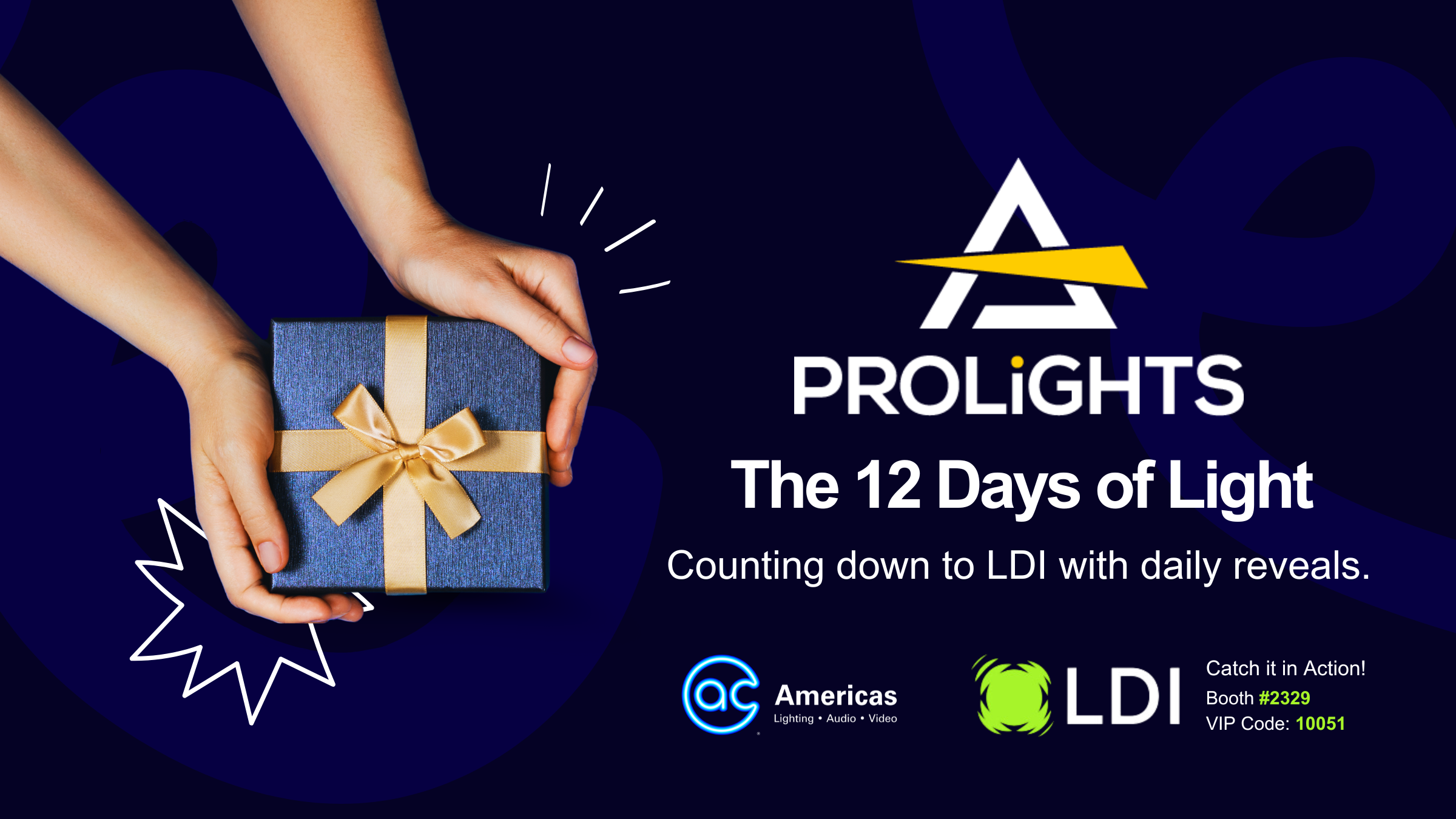 PROLIGHTS Introduces Twelve New Products at LDI 103