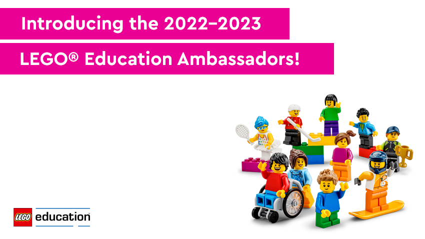 Dekoration Retfærdighed Giv rettigheder LEGO® Education Announces The 2022-2023 Ambassador Cohort - LEGO Education