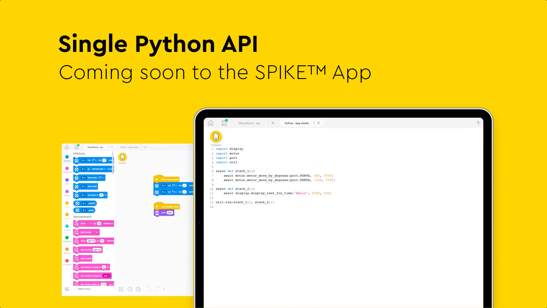 Webinar: Python API Is Coming For SPIKE™ APP - LEGO Education