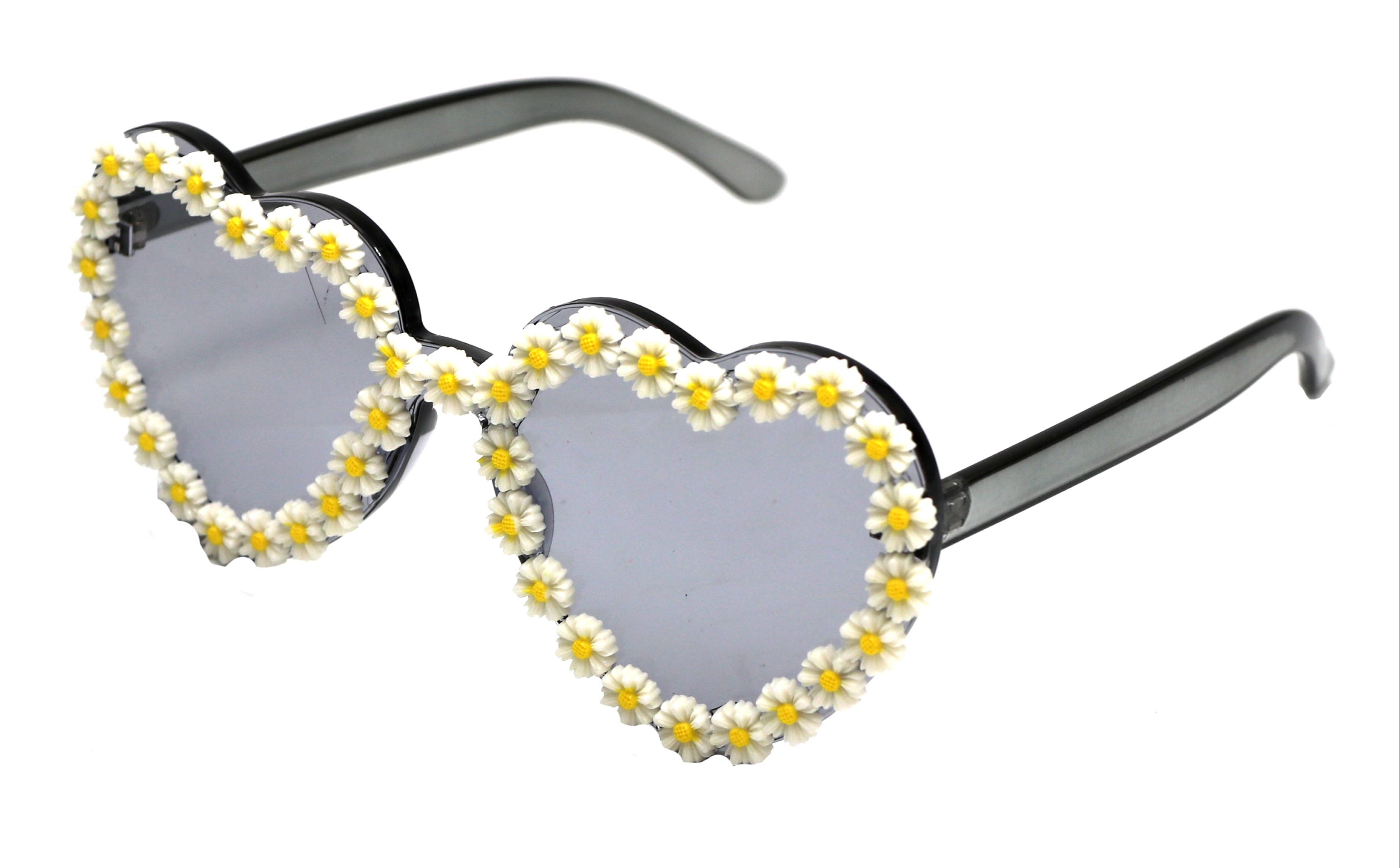 Flower Heart Sunglasses 376