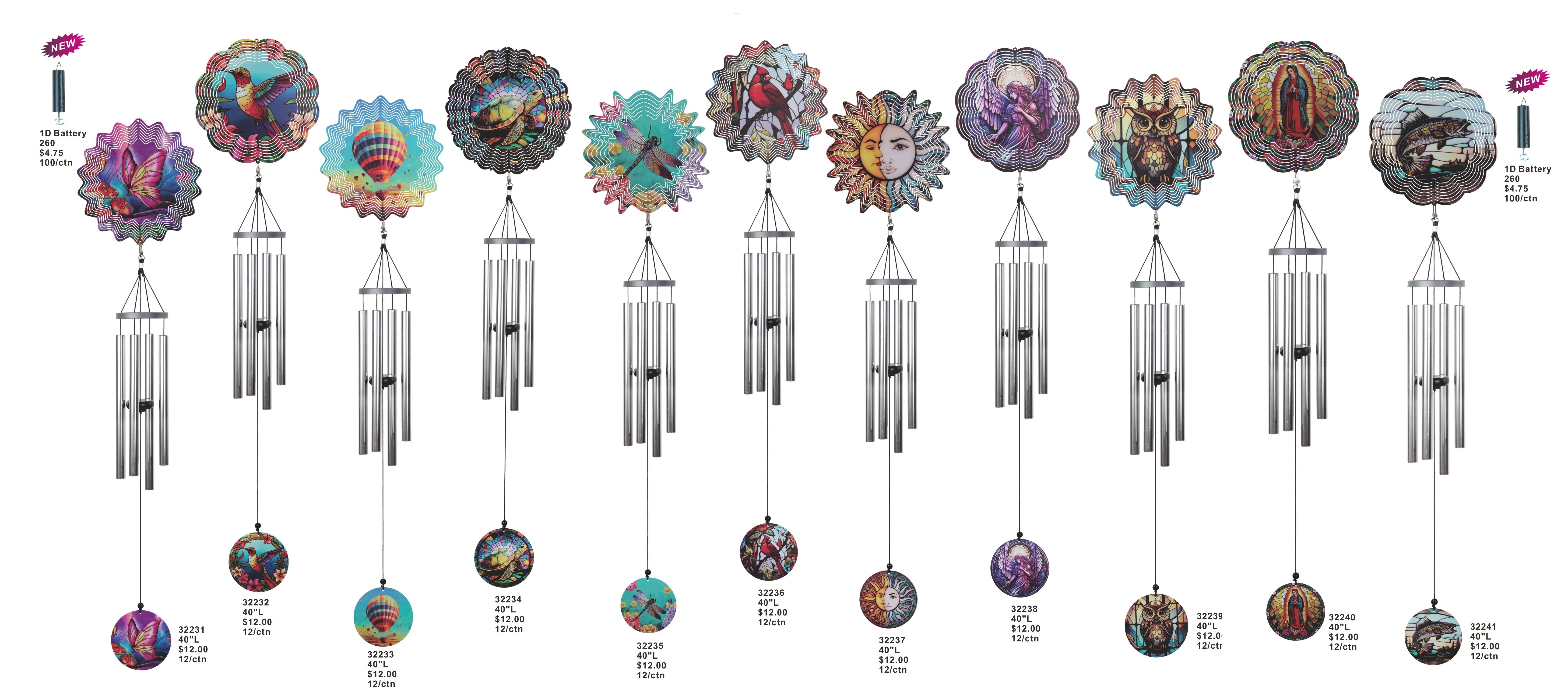 Wind Spinner Chimes 480