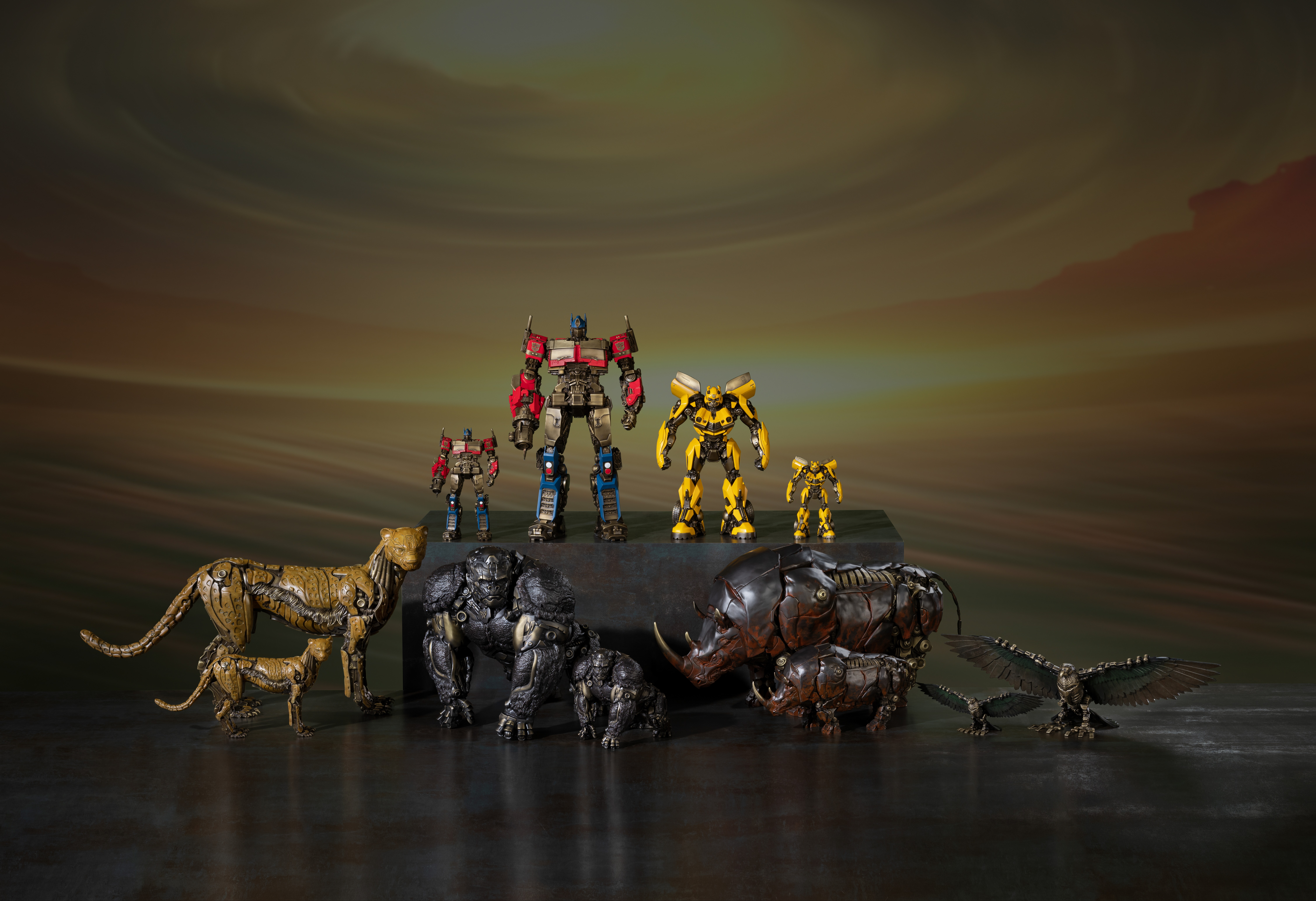 Brass Transformers Crafts - Home Decor, Toy, Gift, Bronze Sculpture, Brass Ware 713