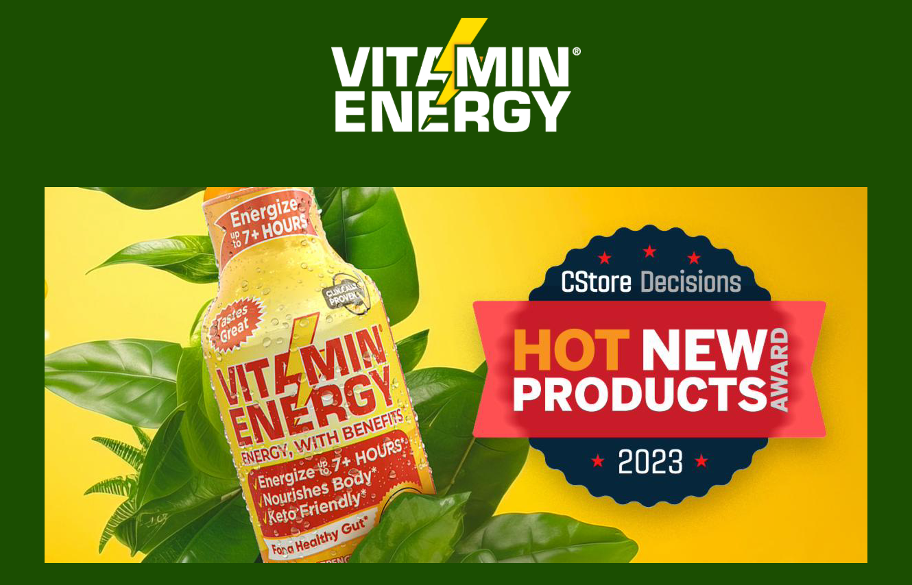 Vitamin Energy® Awarded Silver Medal by C-Store Decisions 94