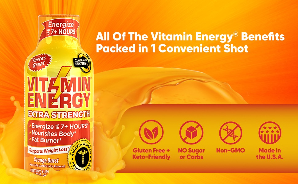 Vitamin Energy® Extra Strength Shots 95