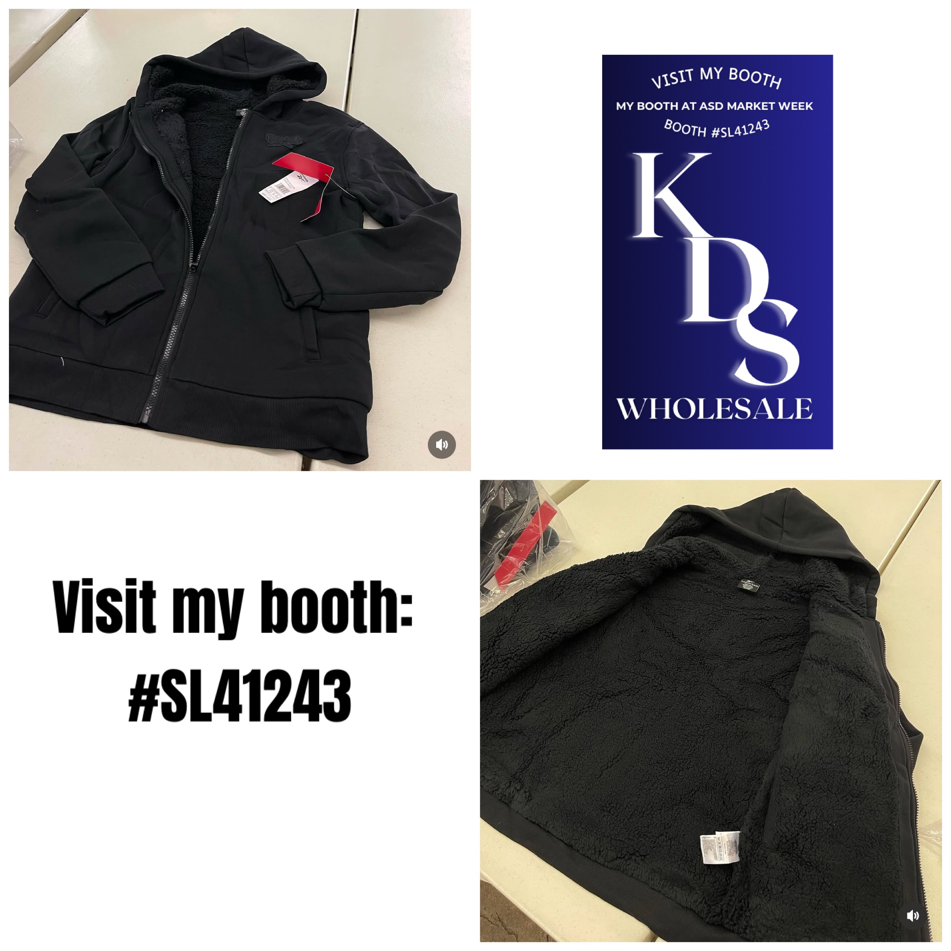 Boy Reebok Fur Sweater 1489