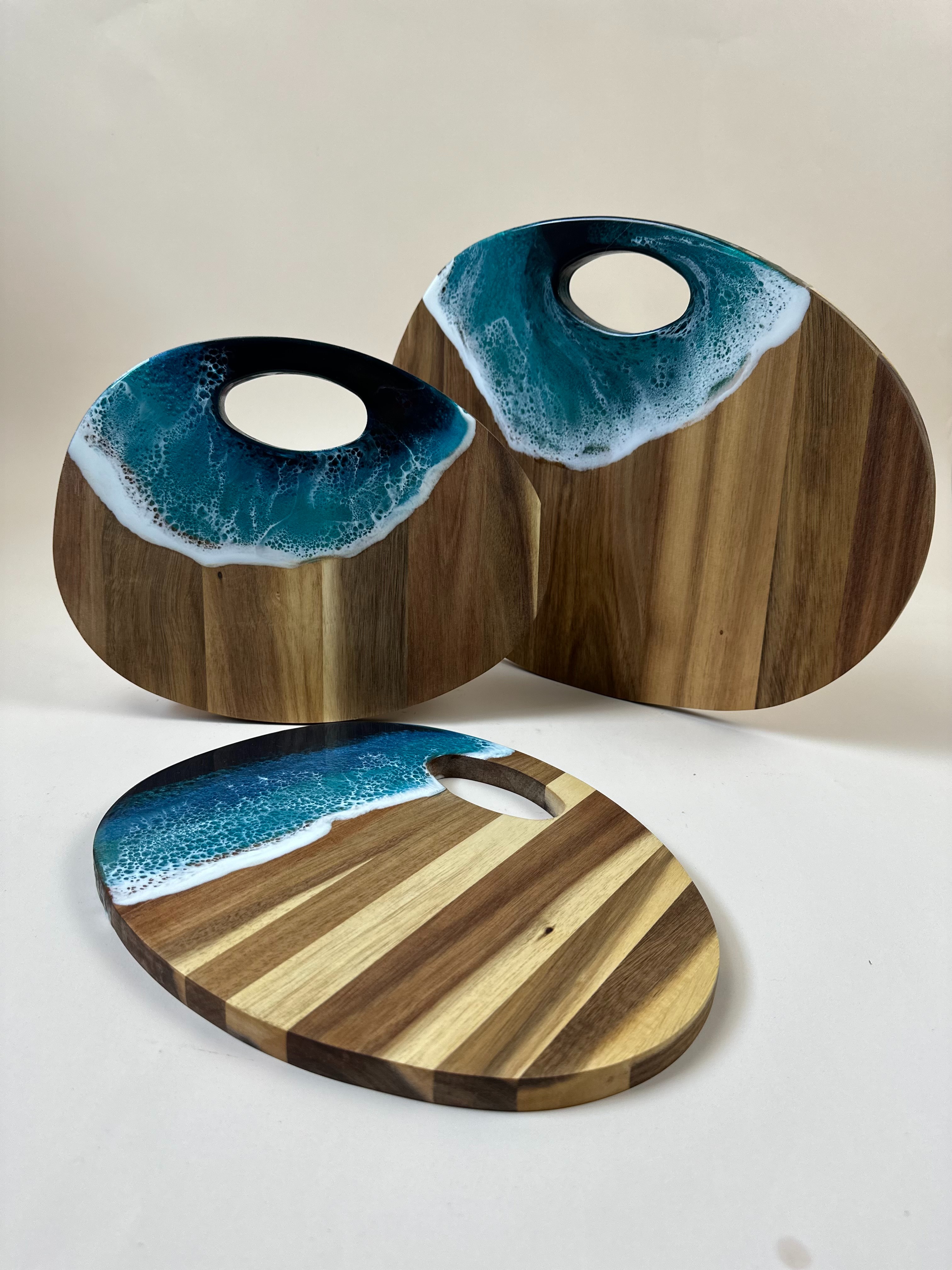 Premium Handmade Resin Serving Boards 1673