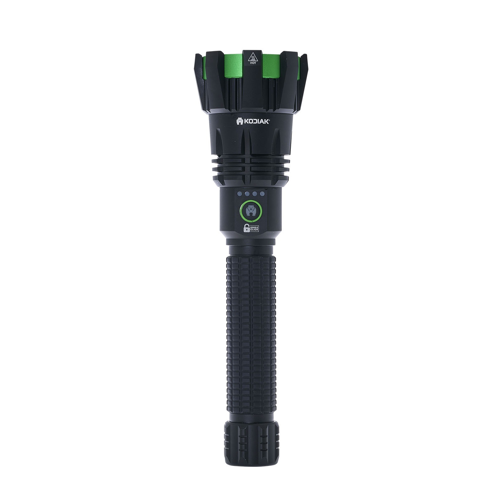 29049  - Kodiak® Krown Rechargeable 10000Lumen Tactical Flashlight with Power Bank 200