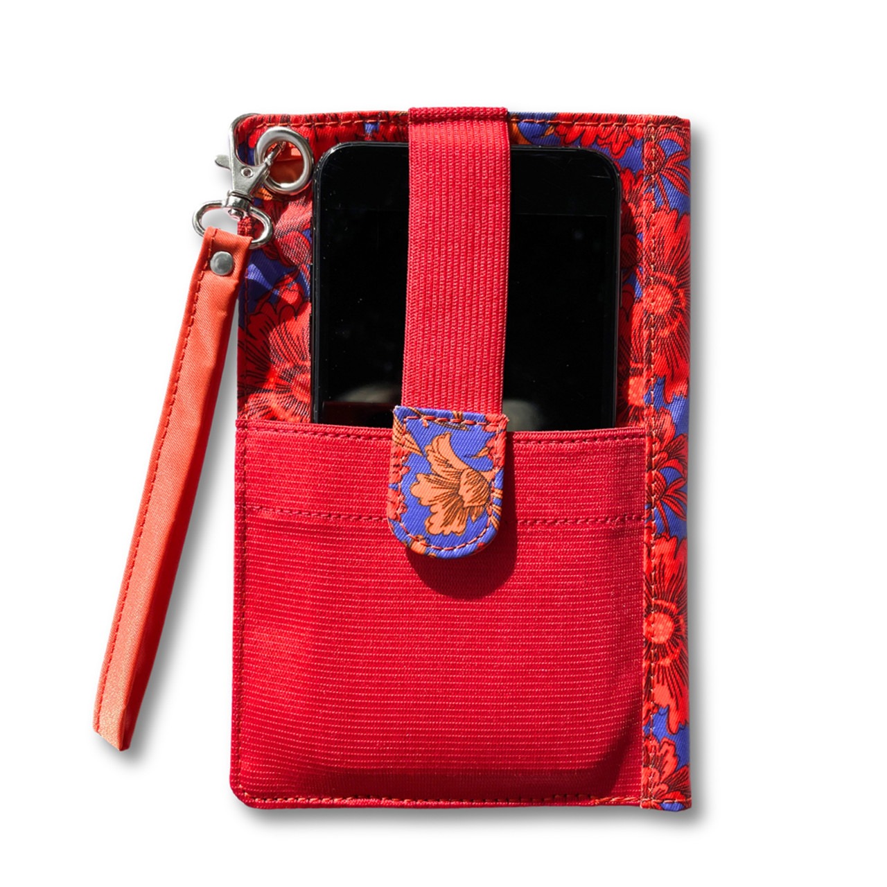 Plus Sized Myphone Wallet with Wristlet 2038