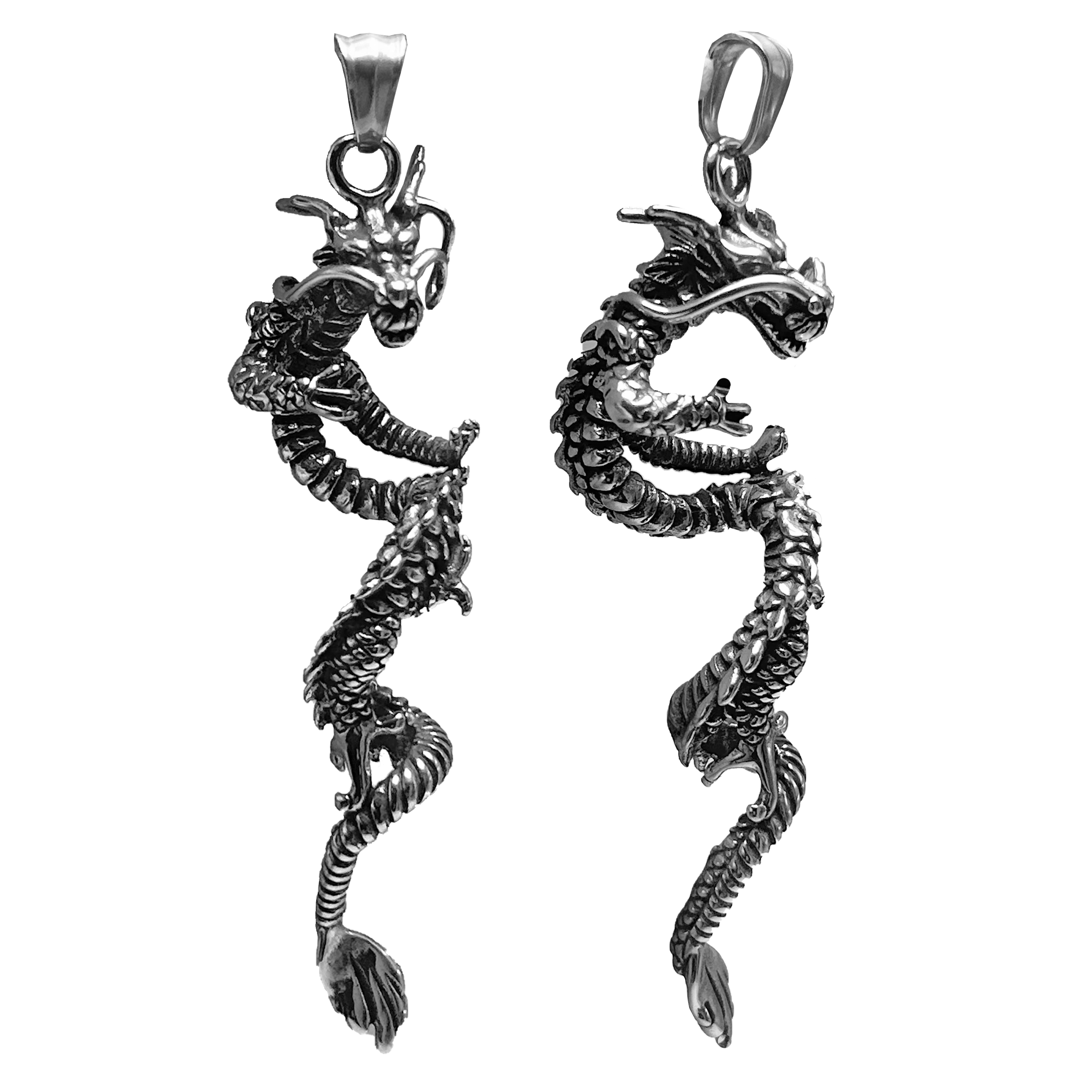 Full Body Dragon Pendant - 316L 391