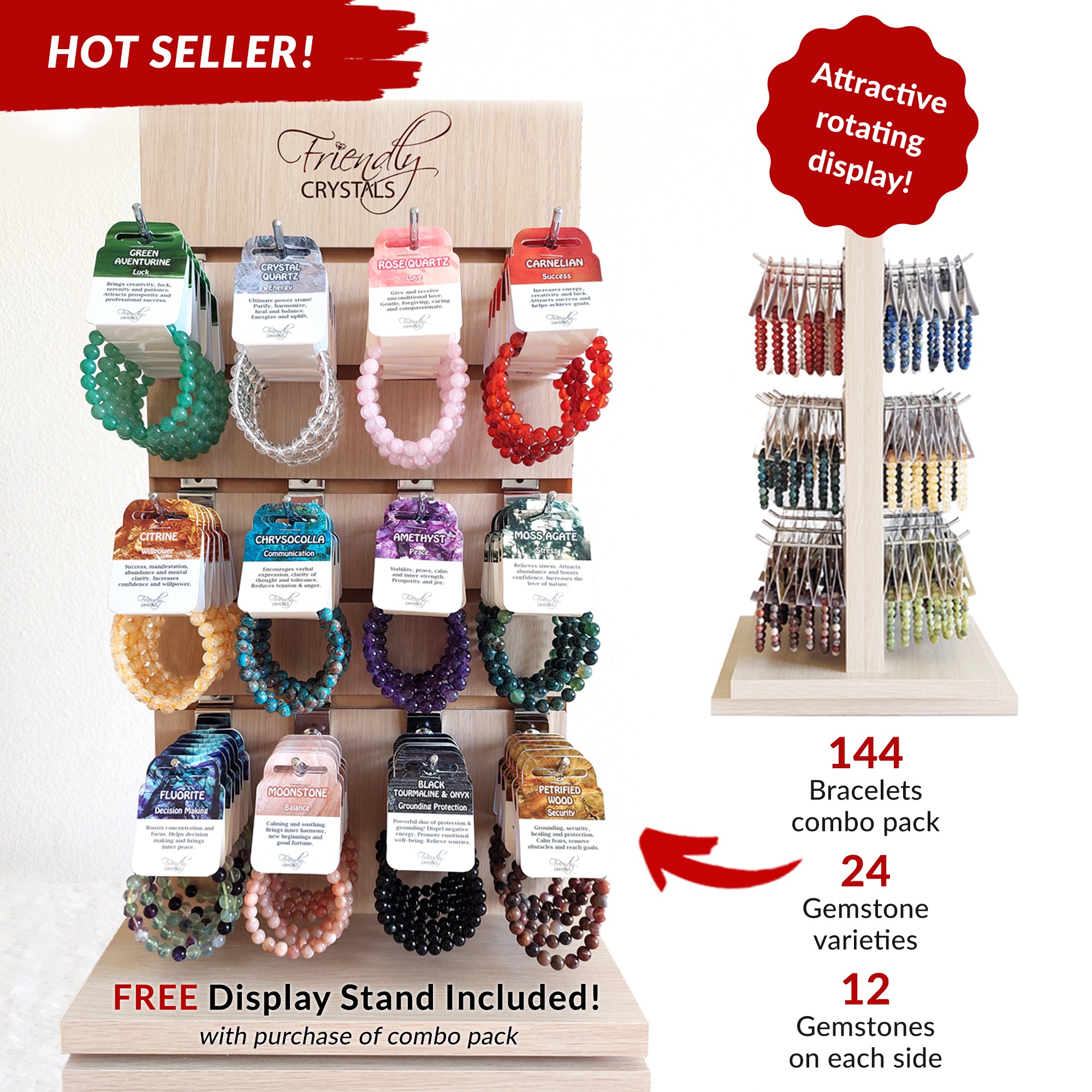 Buy any two or more Bracelet Combo Packs and Get 5% off your entire order! 553