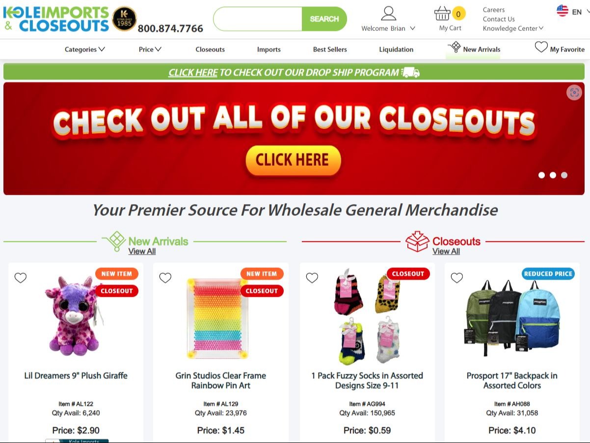 Kole Imports & Closeouts Expands Selection Of Closeout Items For 2025 711