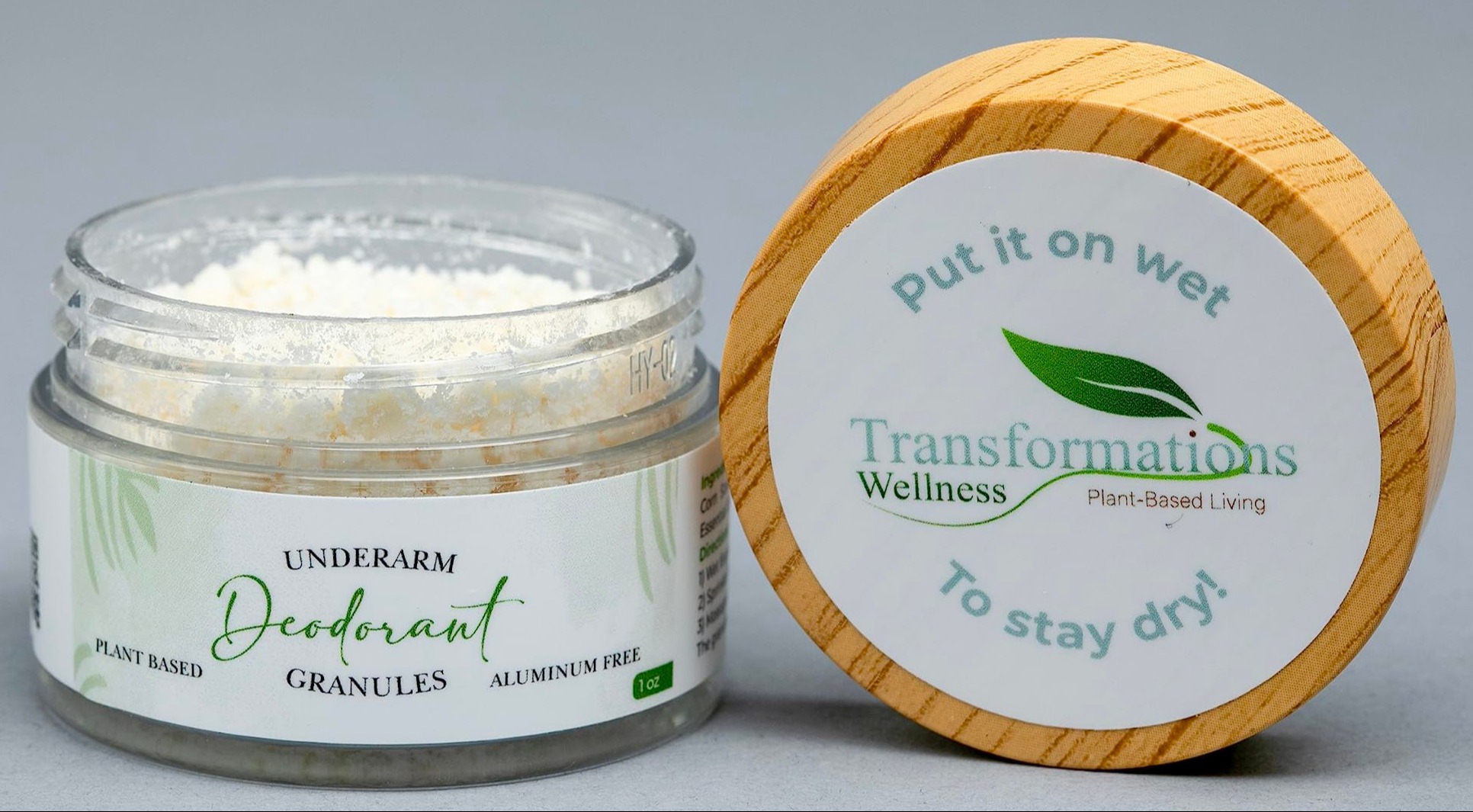 Underarm Deodorant Granules by Transformations Wellness 779