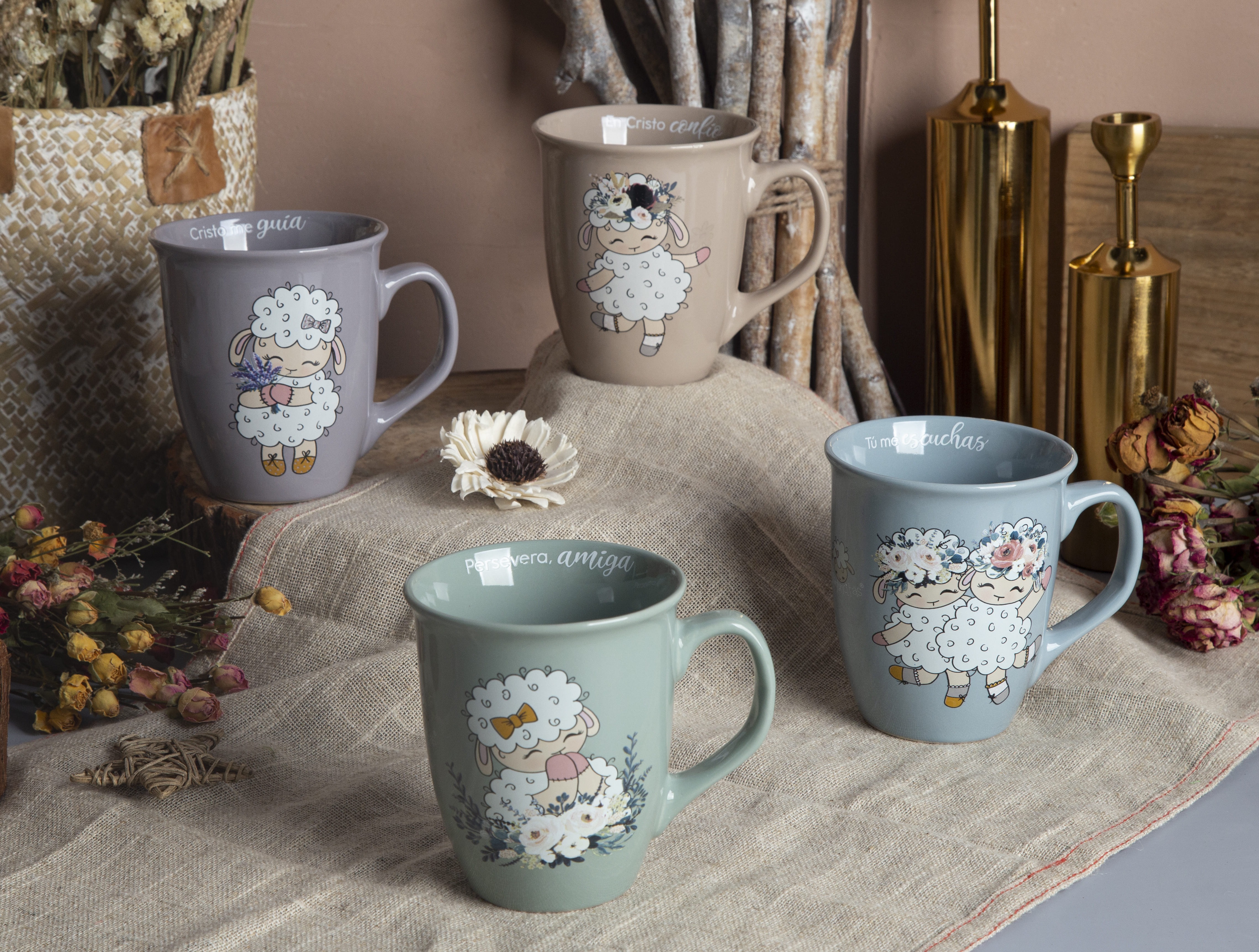 In Christ We trust mug / Taza en Cristo Confió – Algodoncitas 1032