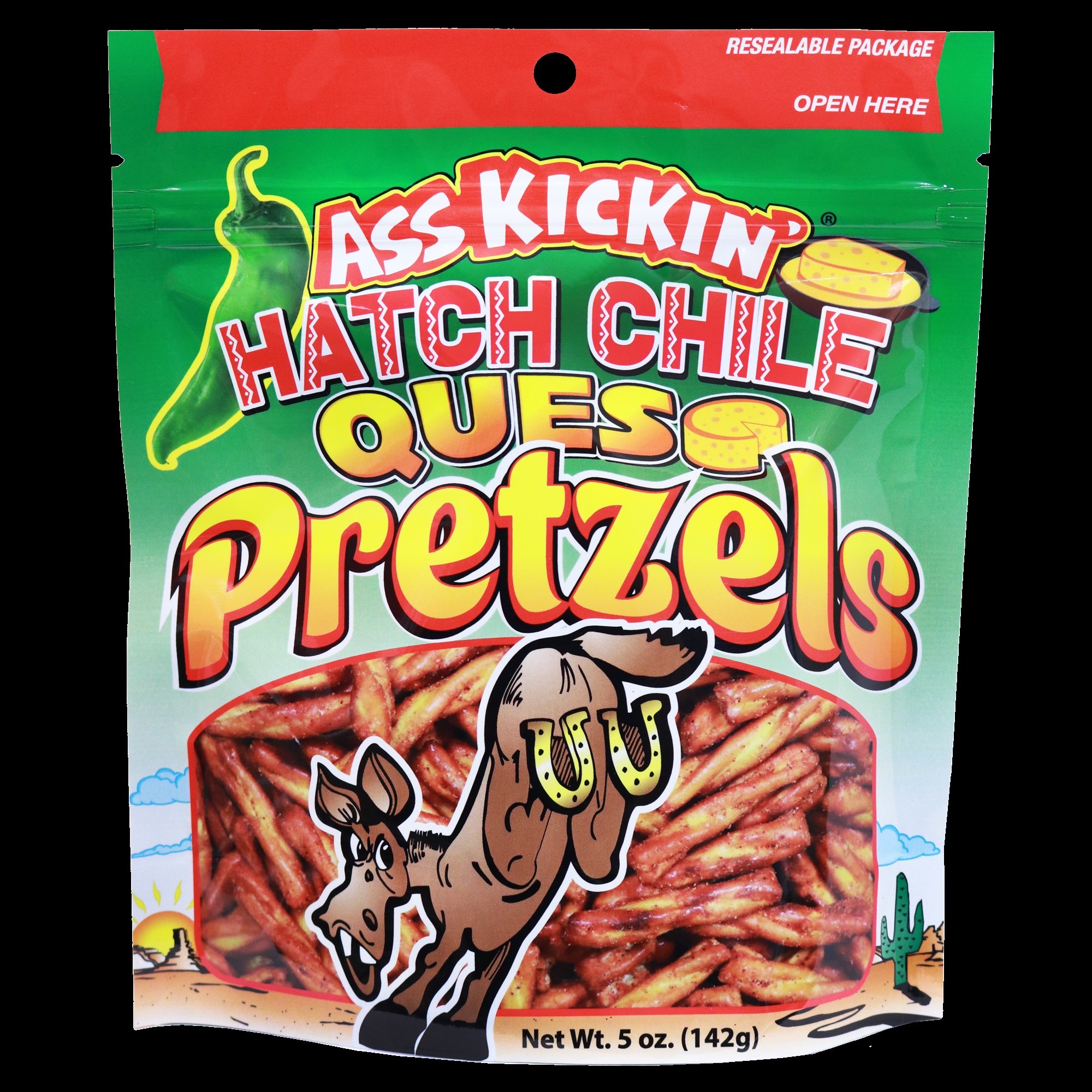 5 oz Ass Kickin' Pretzels 1136