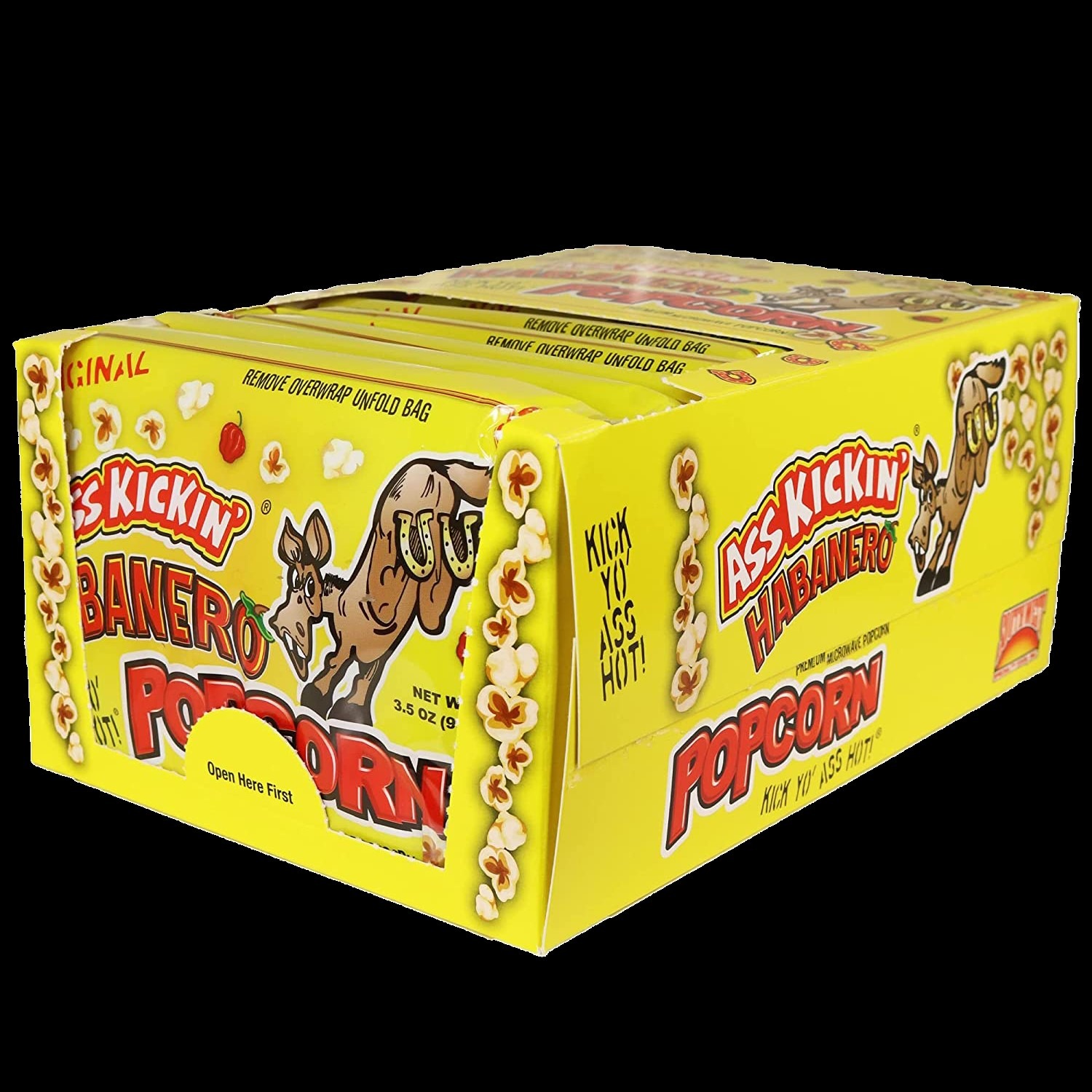 Ass Kickin' Microwave popcorn 1137