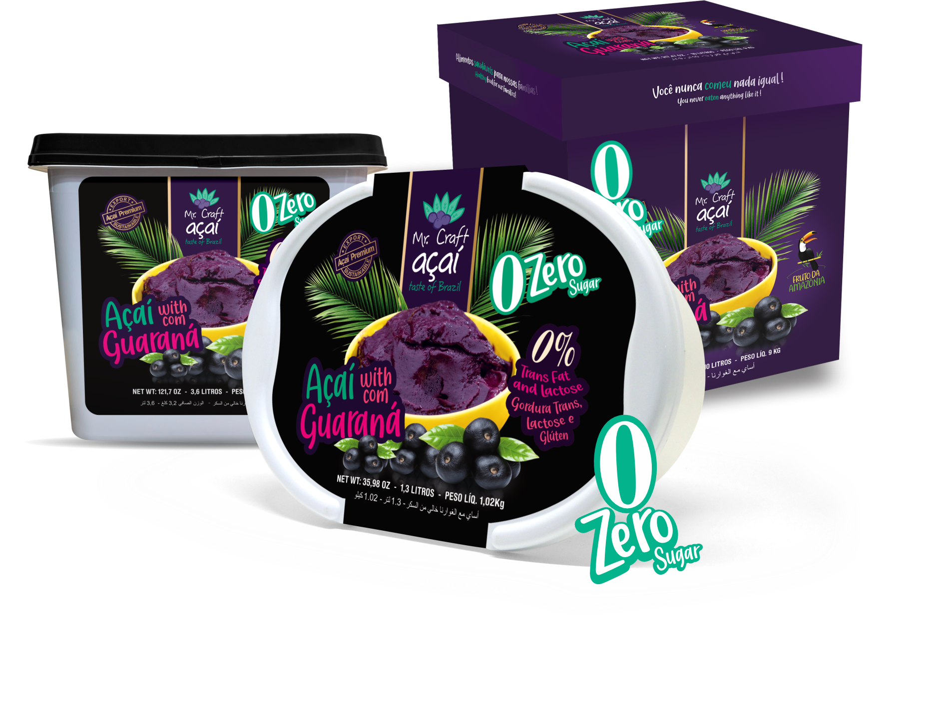 Mr Craft Açaí Zero Sugars 1255