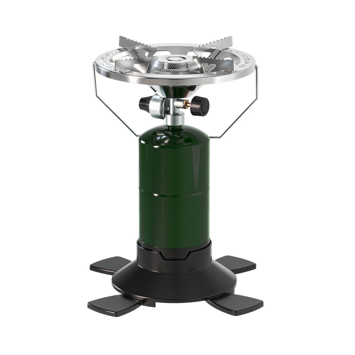 ORGAZ Portable Camping Stove for 1 lb Propane Cylinders 127