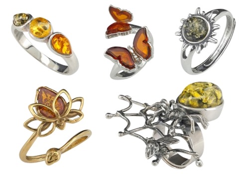 Amber Rings 1272