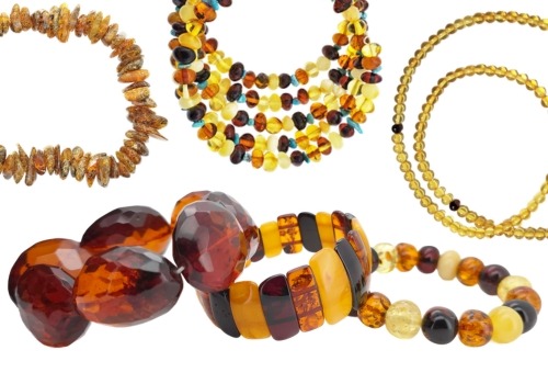 Amber Beaded Jewelry 1275