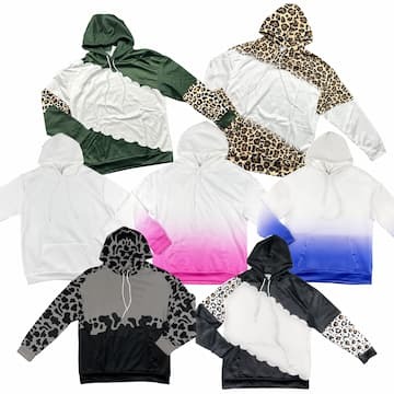 BUILD YOUR OWN PALLET HOODIES (ANY STYLE) S/M 600 units per pallet $3,600 L-3XL 480 units $2,880 1597