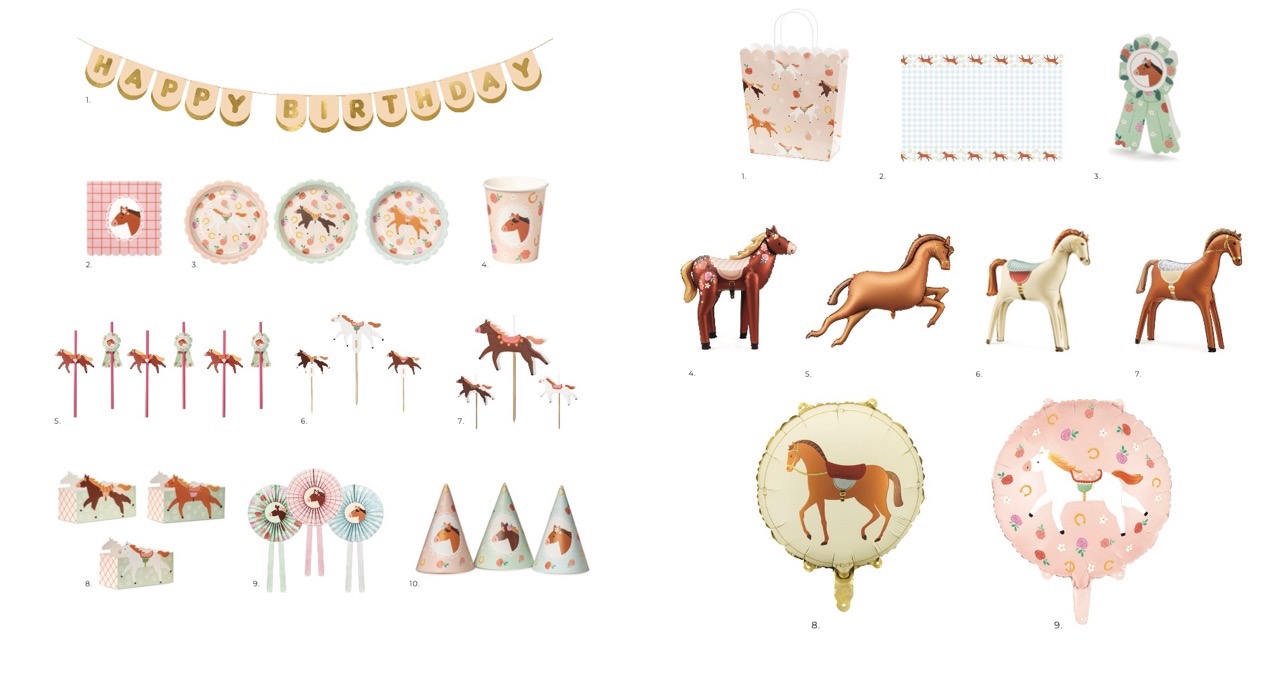 🐴 Horses Party Collection ✨ A Top-Selling Theme That Drives Repeat Sales ✨ 171