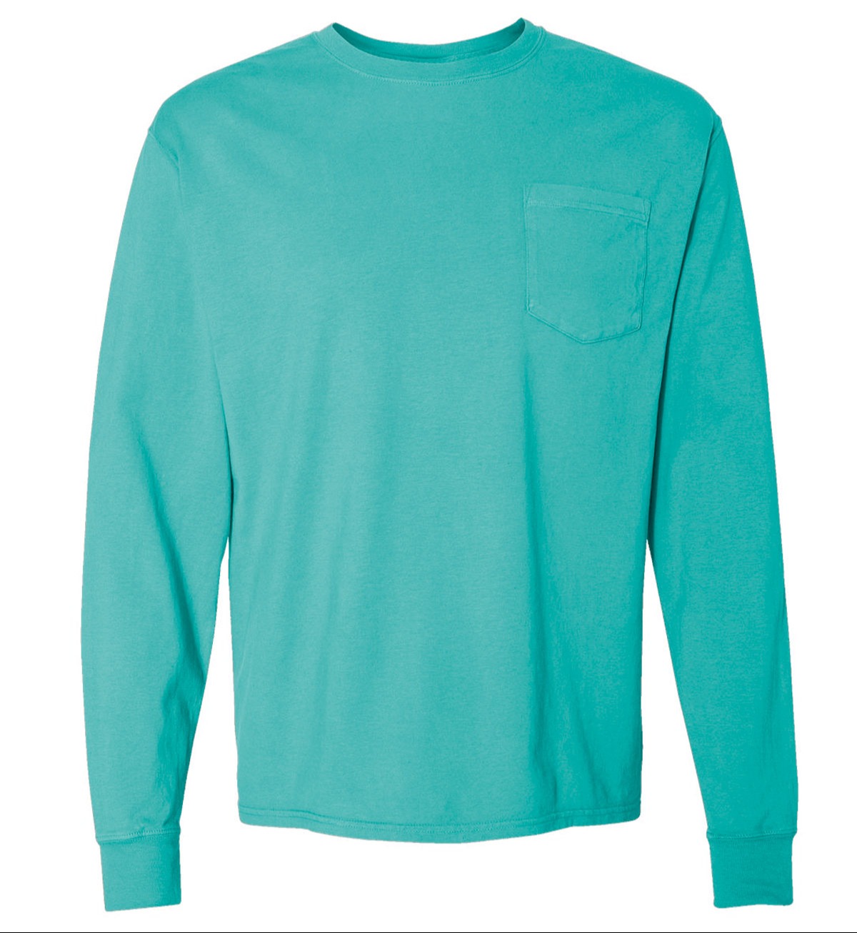 Comfort Wash Pocket Long Sleeve 1716
