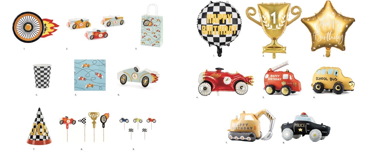 Cars Party Collection 172