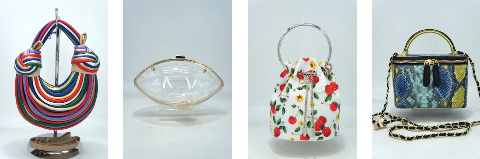 Fashion handbag, Novelty handbag, Evening bag and Fashion clutches. 325