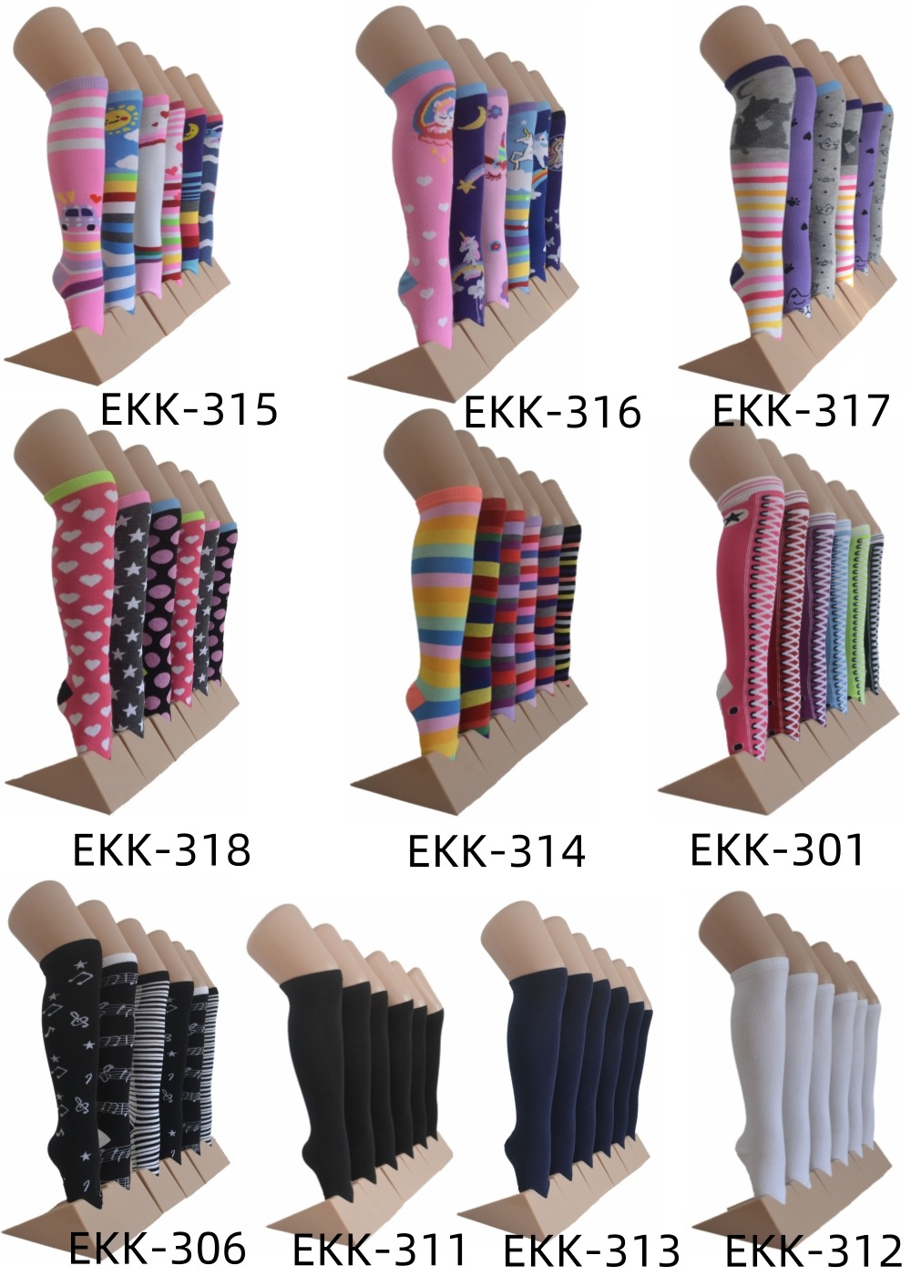 Girls' Knee High Socks 369