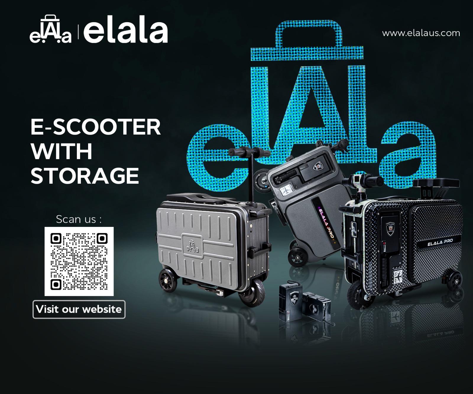 Elala e-scooter luggage 371