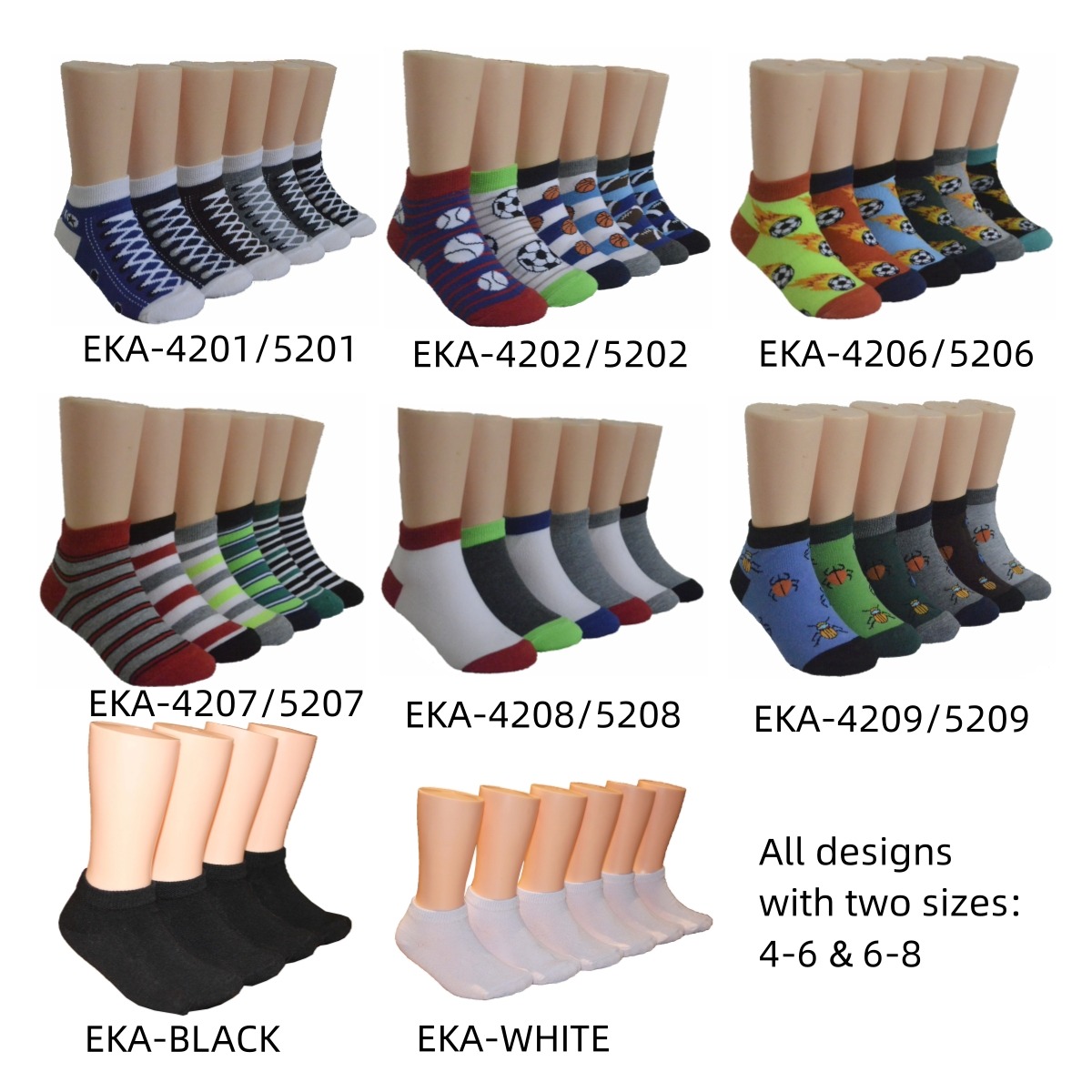 Boy's Lowcut Socks 38