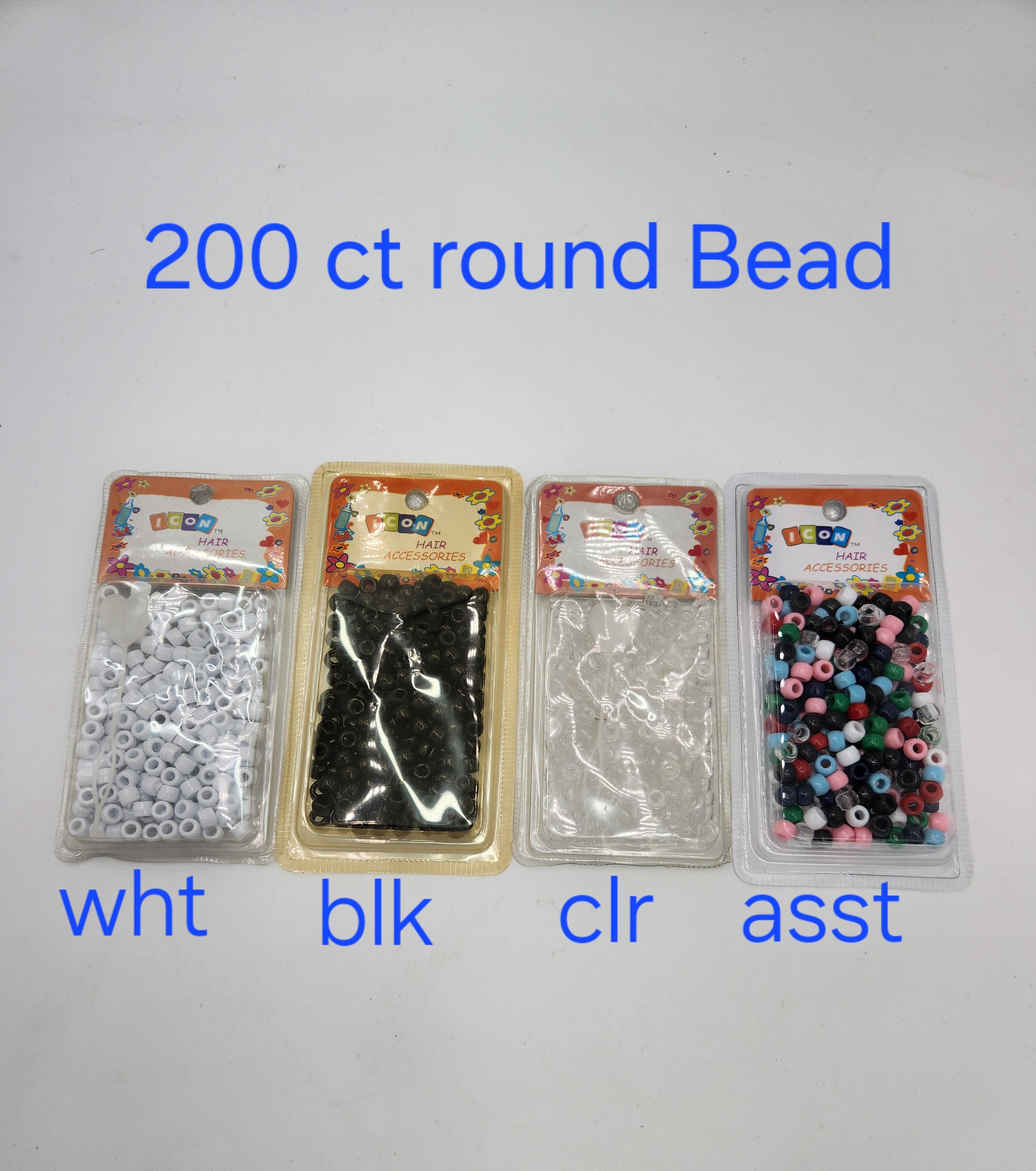 HAIR BEAD 200CT 583