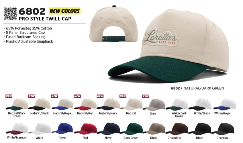 Poly Cotton Twill Cap 740