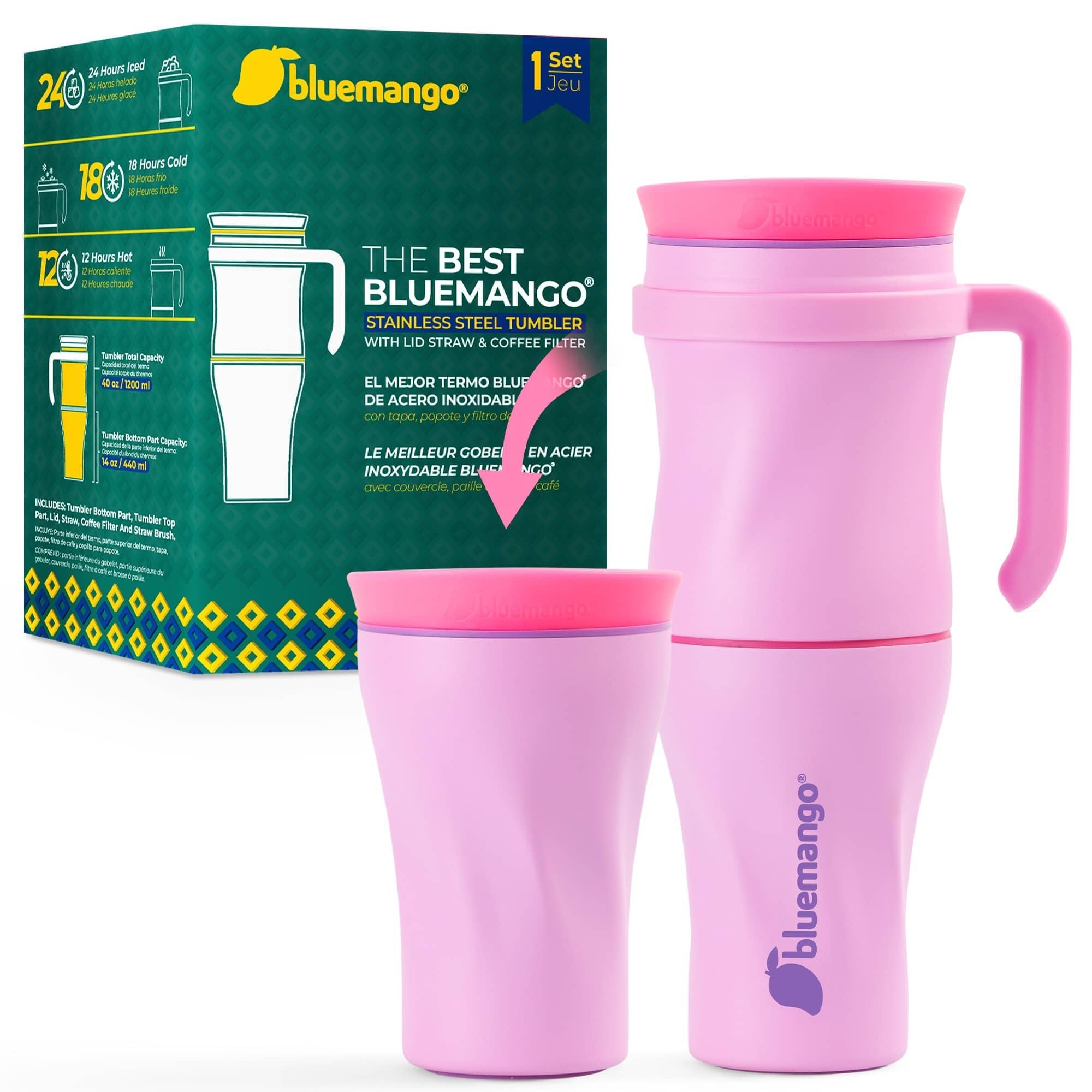 Bluemango 40oz Insulated Tumbler 836