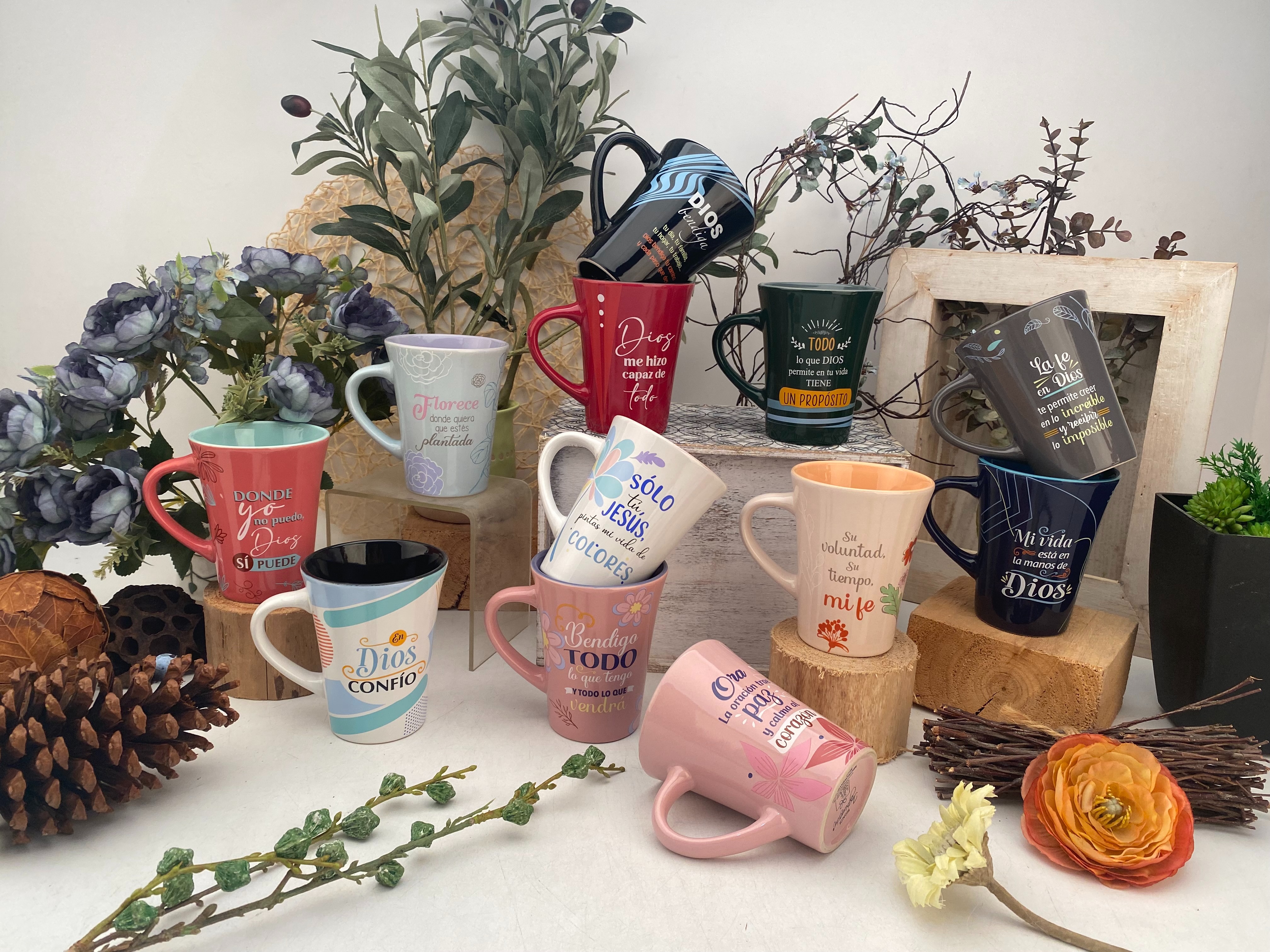 Blessed Mesege mug / Taza Mensajes de bendición - Inspiración 966