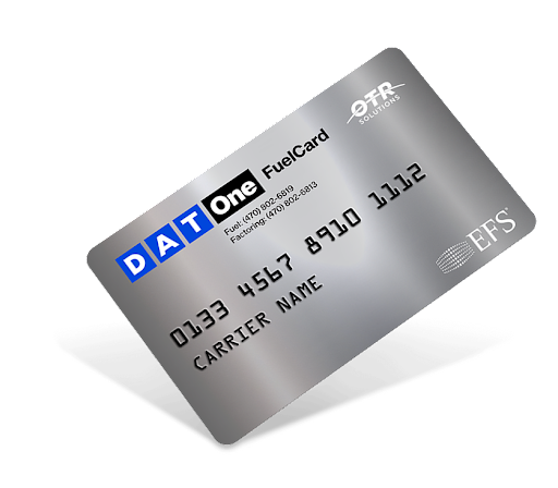 DAT One Fuel Card 72