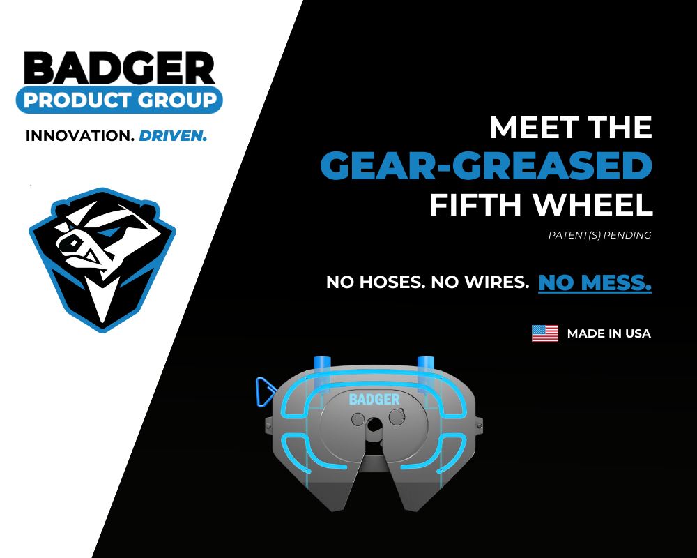 Introducing the World's First GEAR-GREASED Fifth Wheel. 253