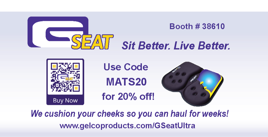 The Trucker's Comfort Cushion: GSeat Ultra 275