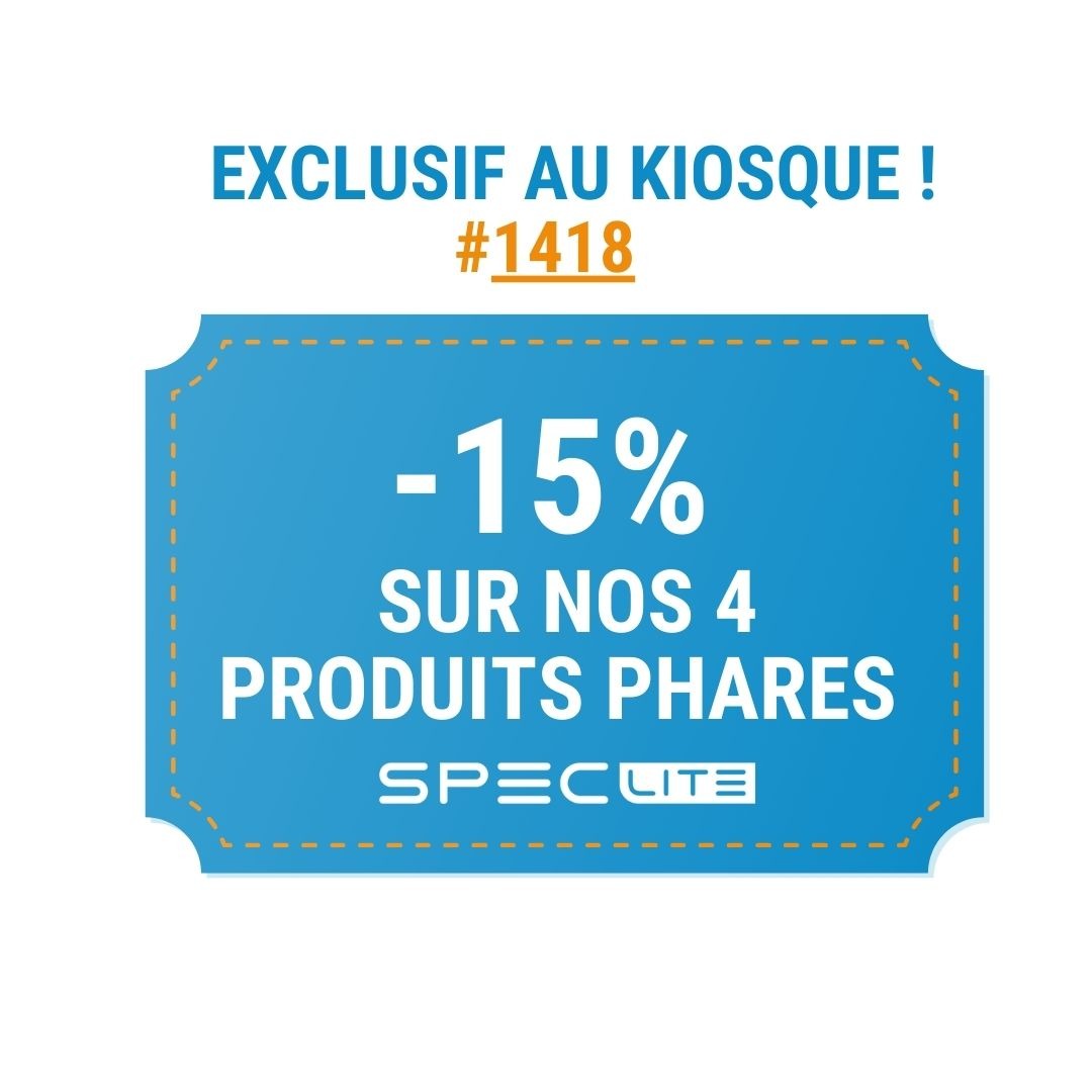 EXCLUSIF AU KIOSQUE ! -15% sur 4 produits phares 🔥 41