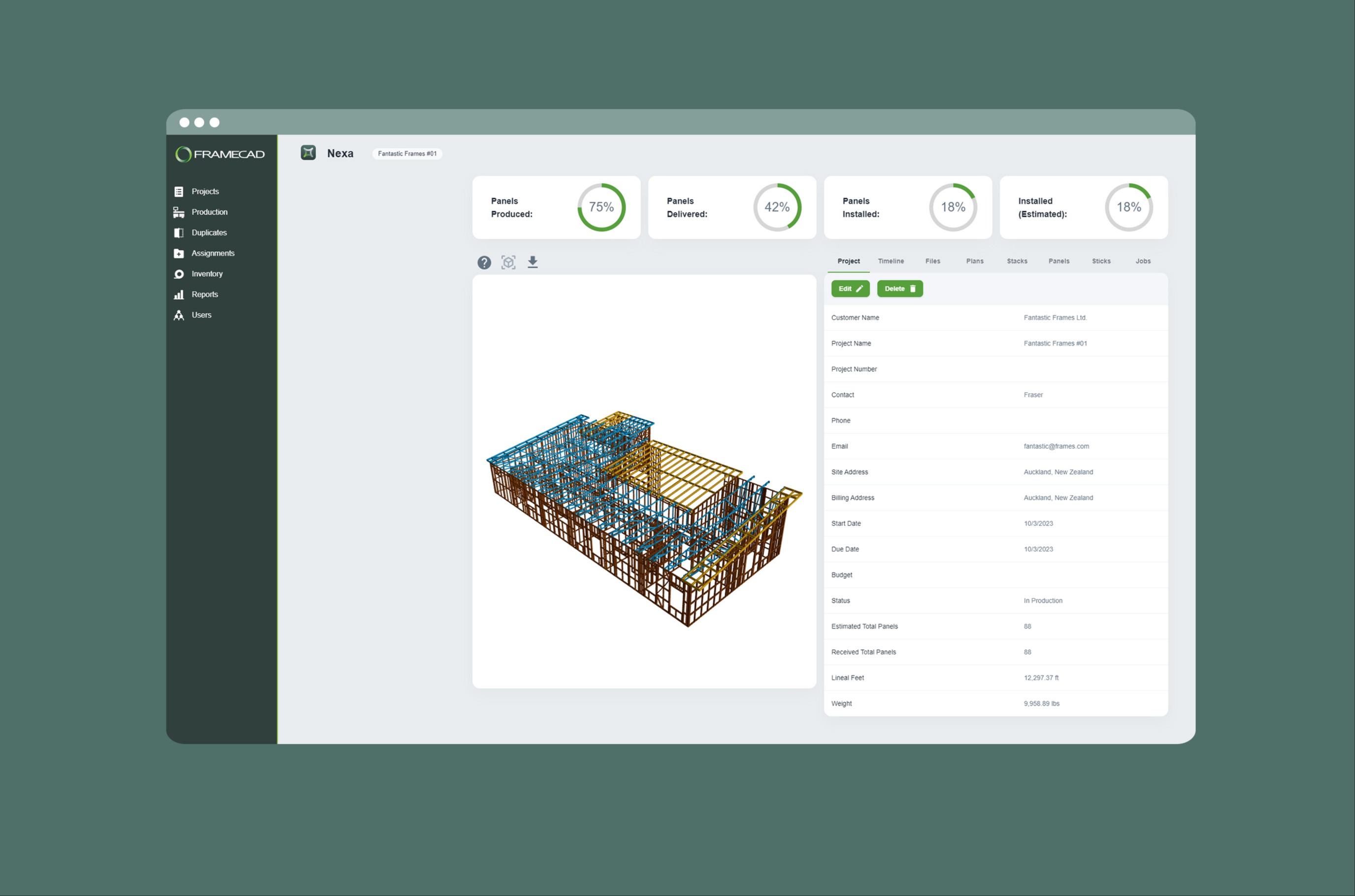 Introducing FRAMECAD Nexa 208