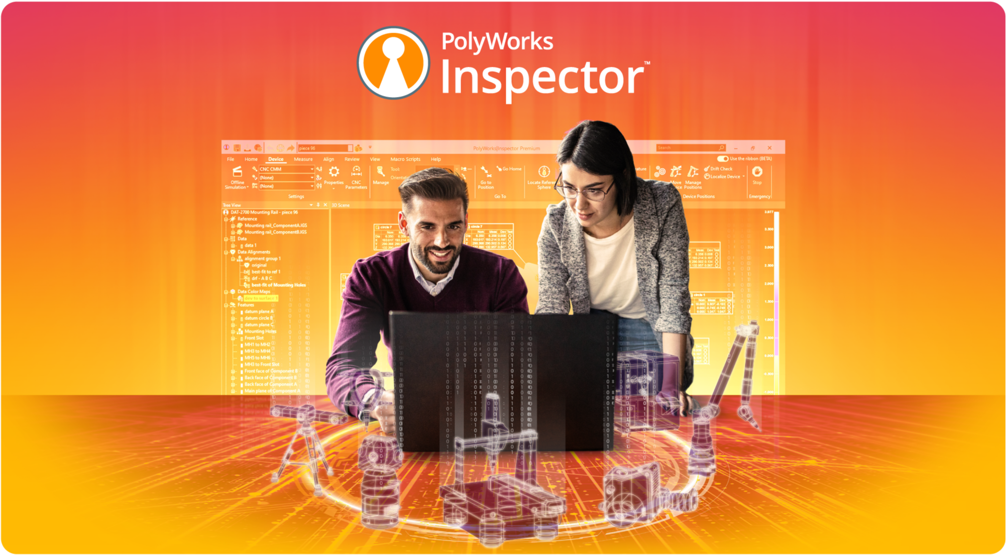 Découvrez une inspection dimensionnelle plus intelligente grâce à notre fil numérique 100