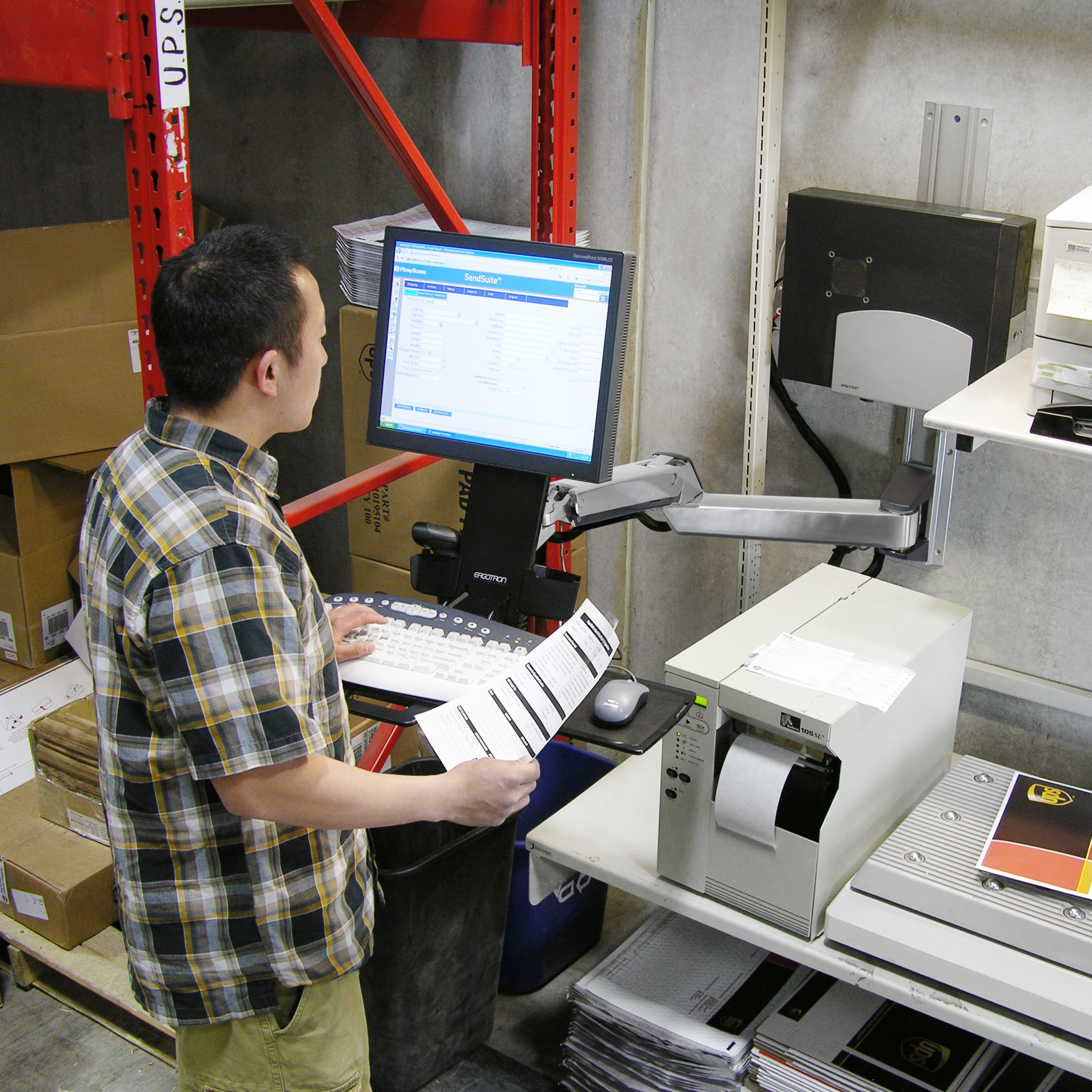 StyleView Sit-Stand Combo Arm 127