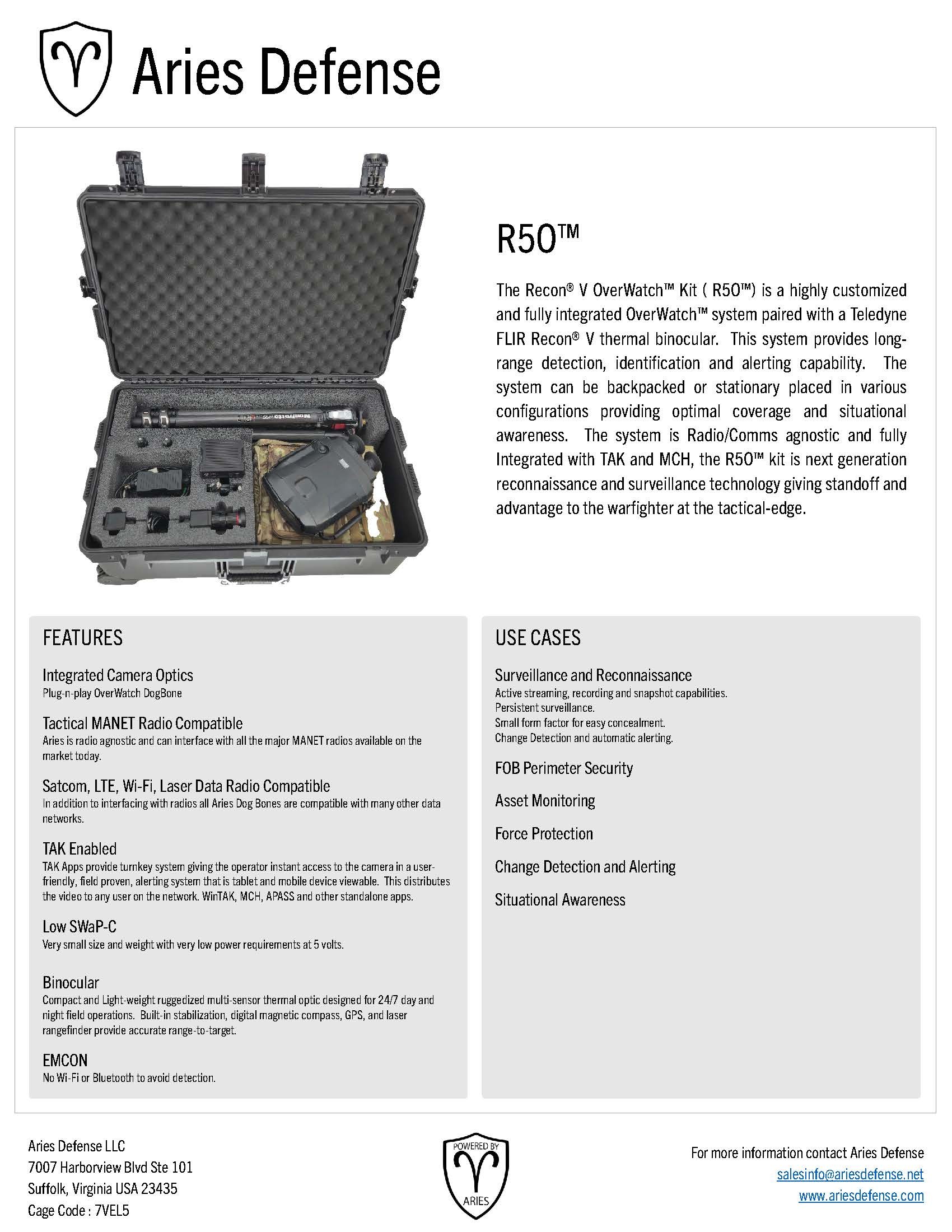 USMC-TCS Program of Record-R50 Kit 73