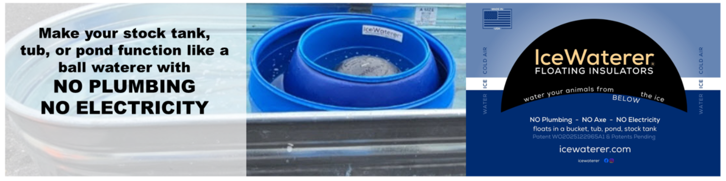 IceWaterer Floating Insulators 650