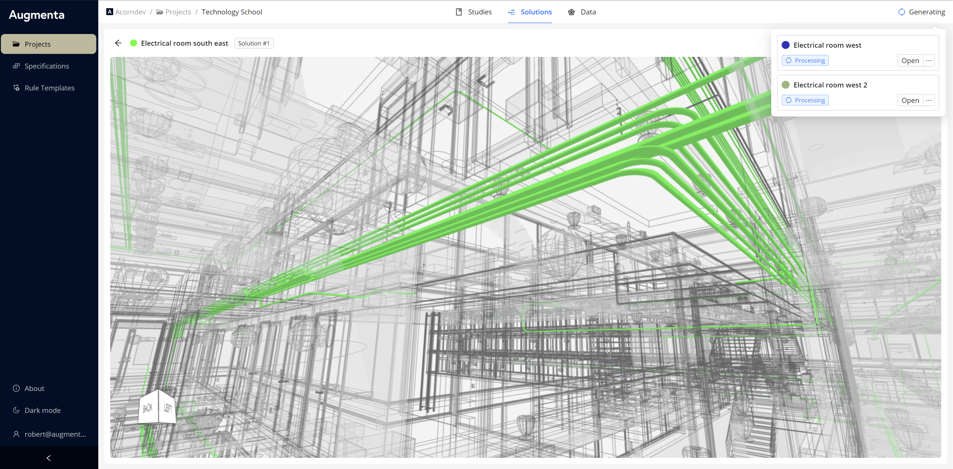 Electrical System Design (ESD) agent 325