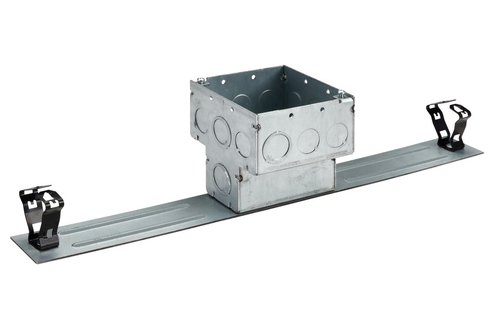 T Box with Snap Close Conduit Clamp 334