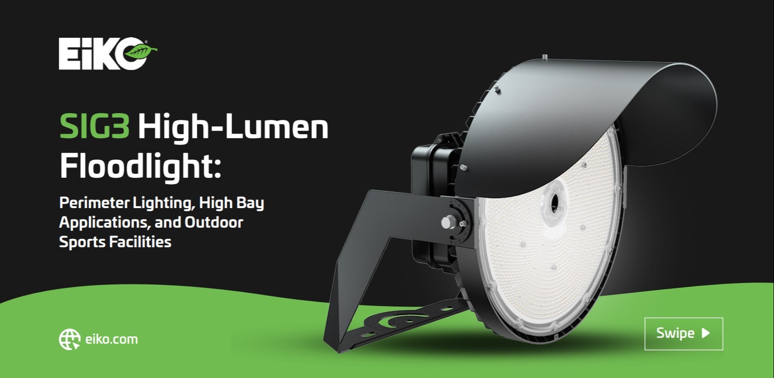 SIG3 High Lumen Flood, High Bay, & Sports Light 413