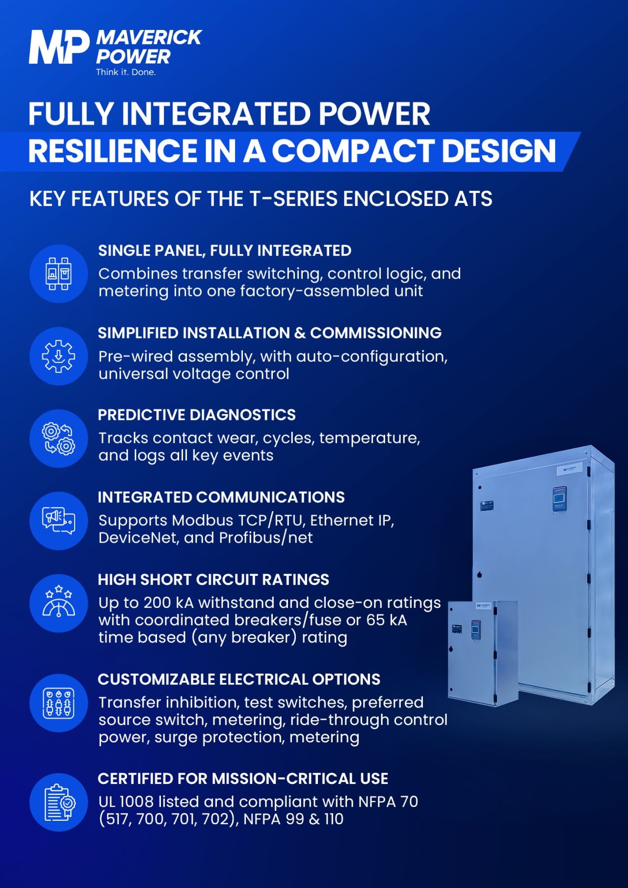 The New T Series Automatic Transfer Switch 444