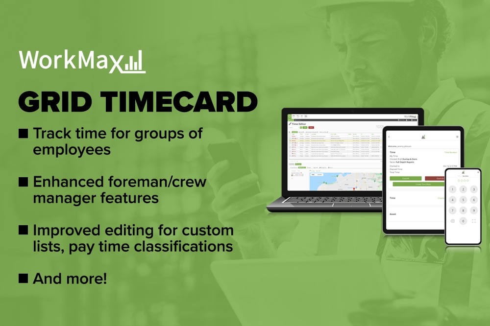WorkMax Grid Timecard 600