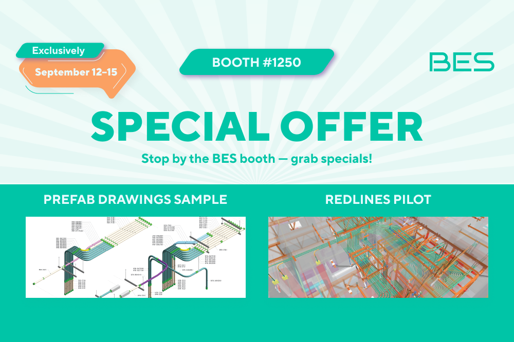 At Booth #1250, BES is offering exclusive specials 612